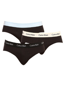 3PACK pánské slipy Calvin Klein černé (U2661G-1UV)