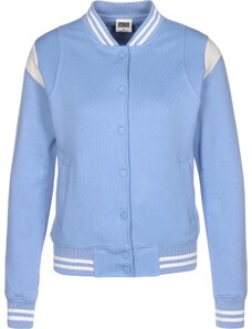 Urban Classics Mikina světlemodrá / bílá