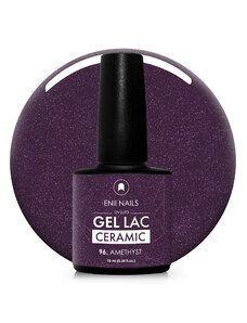 ENII NAILS Gel lak Ceramic 96 Amethyst - gelový lak bez HEMA, 10 ml