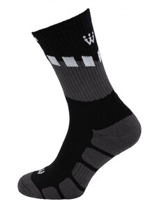Walkee pletené ponožky - Long Barva: Černá/Tmavě šedá, Velikost: 35-38