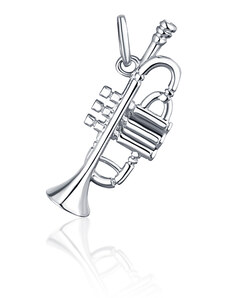 JVD Stříbrný přívěsek trumpeta SVLP0617XH20000