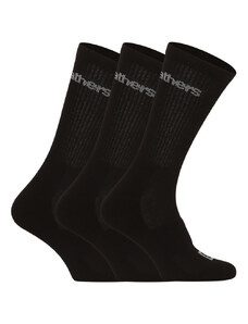 3PACK ponožky Horsefeathers černé (AA1077A)