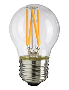 BERGE LED žárovka - E27 - G45 - 4W - 340Lm - filament - teplá bílá