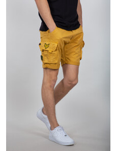 Alpha Industries kraťasy CREW SHORT PATCH wheat