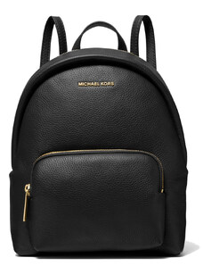 Michael Kors Batoh Erin Medium Pebbled Leather Backpack Black