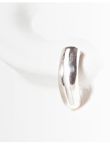 Klára Bílá Jewellery Dámské náušnice pecky Stripe s pruhem Stříbro 925/1000