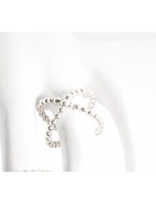Klára Bílá Jewellery Dámský kuličkový prsten Bond 41 (13,0mm), Stříbro 925/1000