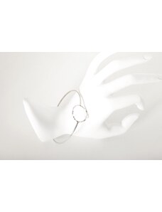 Klára Bílá Jewellery Dámský minimalistický náramek Implicate XXS (14-16cm), Stříbro 925/1000