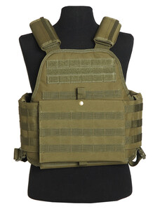 MIL-TEC Vesta taktická MOLLE PLATE CARRIER ZELENÁ