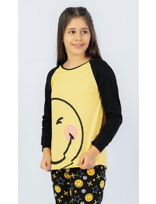 Pyžamo dívčí dlouhé Vienetta Secret ÚSMĚV 04297VS - 1020443687