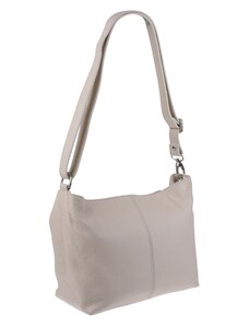 NovaKabelka.cz Kožená kabelka crossbody béžové kabelky Batilda Beige Crema