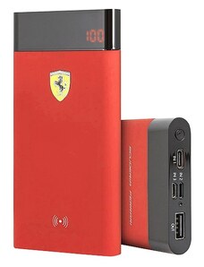 Ferrari Power banka bezdrátová SF 8000mAh červená