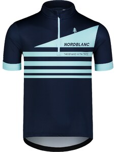 Nordblanc Modrý pánský cyklo dres LOST