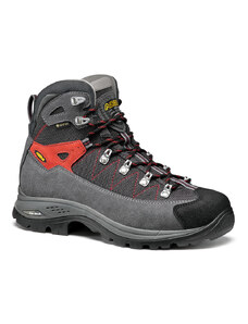 Dámské boty Asolo Finder GV ML grey/gunmetal/poppy red 4,5UK