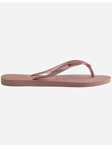 HAVAIANAS SLIM LOGO METALLIC ŽABKY