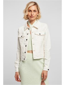 UC Ladies Dámská organická džínová bunda offwhite raw