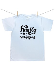 Boodyy Pánské triko s krátkým rukávem Family is everything