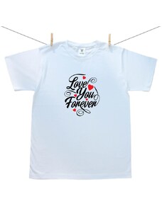 Boodyy Pánské triko s krátkým rukávem Love you forever