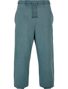 Pánské tepláky Urban Classics Overdyed Sweatpants - petrolojeové