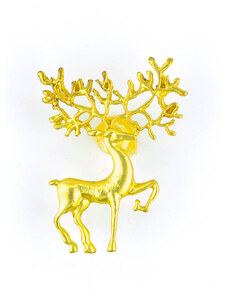 Obleč oblek Zlatá ozdoba do klopy jelen