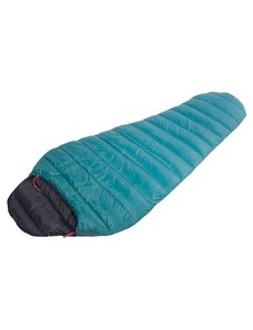 Spací pytel Warmpeace Solitaire 250 195cm L teal green/black