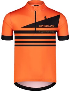 Nordblanc Oranžový pánský cyklo dres LOST