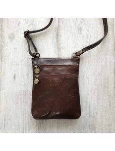 Pánská kožená taška crossbody GREGORIO 887 hnědá