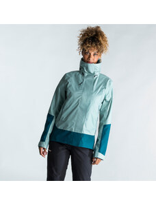 TRIBORD Dámská bunda na plavbu Sailing 300 nepromokavá větruodolná světle khaki