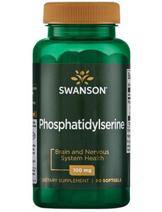 Swanson Phosphatidylserine 90 ks, gelové tablety, 100 mg