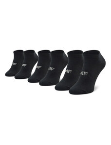 Sada 3 párů dámských nízkých ponožek 4F
