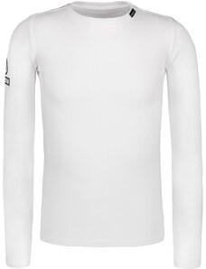 Nordblanc Bílé dětské bavlněné triko SCRAGGY