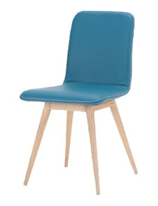 design4life Moderní jídelní židle SWEN Modrá - GLAMI.cz