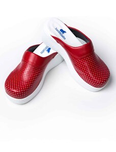 Terlik Sabo Terlik barevné zdravotni červené COMFY X pantofle - obuv červena