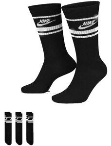 Ponožky Nike Essential Crew Stripe Socks Black dx5089-010