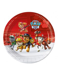 AMSCAN Talíře Paw Patrol - Tlapková Patrola 23 cm, 8ks