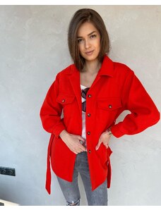 Fashion Lounge Kabát Donna červený