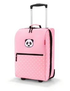 Reisenthel Dětský kufr na kolečkách XS Kids Panda Dots Pink 19 l