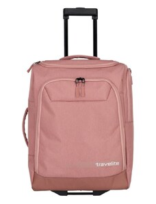 Cestovní taška na kolečkách TRAVELITE Kick off S rosé