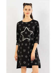 Vienetta Dámská noční košile s tříčtvrtečním rukávem Big star
