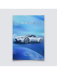 Automobilist Posters | Maserati MC20 - Side - 2020 | Collector's Edition