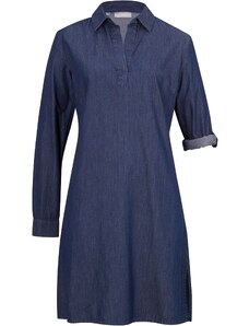 bonprix Džínové šaty Modrá