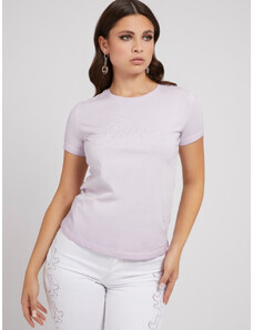 Guess dámské fialové tričko