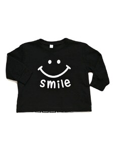 Dívčí mikina Smile černá