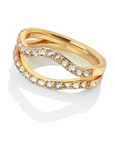 Stříbrný pozlacený prsten Hot Diamonds x Jac Jossa Soul DR223 52 mmStříbrný pozlacený prsten Hot Diamonds x Jac Jossa Soul DR223