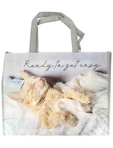 Pep & Co. Ready To Get Cosy Cat nákupní taška