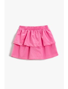Koton Frilly Mini Skirt Cotton