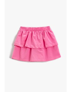 Koton Frilled Mini Skirt Cotton