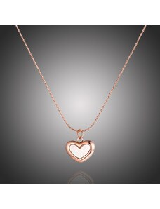 Victoria Filippi Stainless Steel Ocelový náhrdelník Abrami Gold - chirurgická ocel, srdce