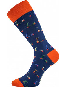 Lonka | Ponožky barevné trendy koloběžky 1 pár