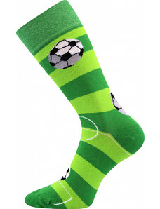 Lonka Barevné ponožky trendy cool fotbal